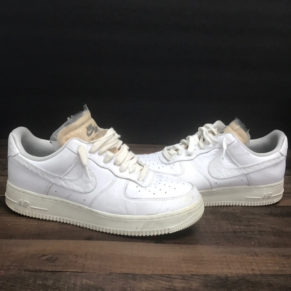 White Nike Air Forces